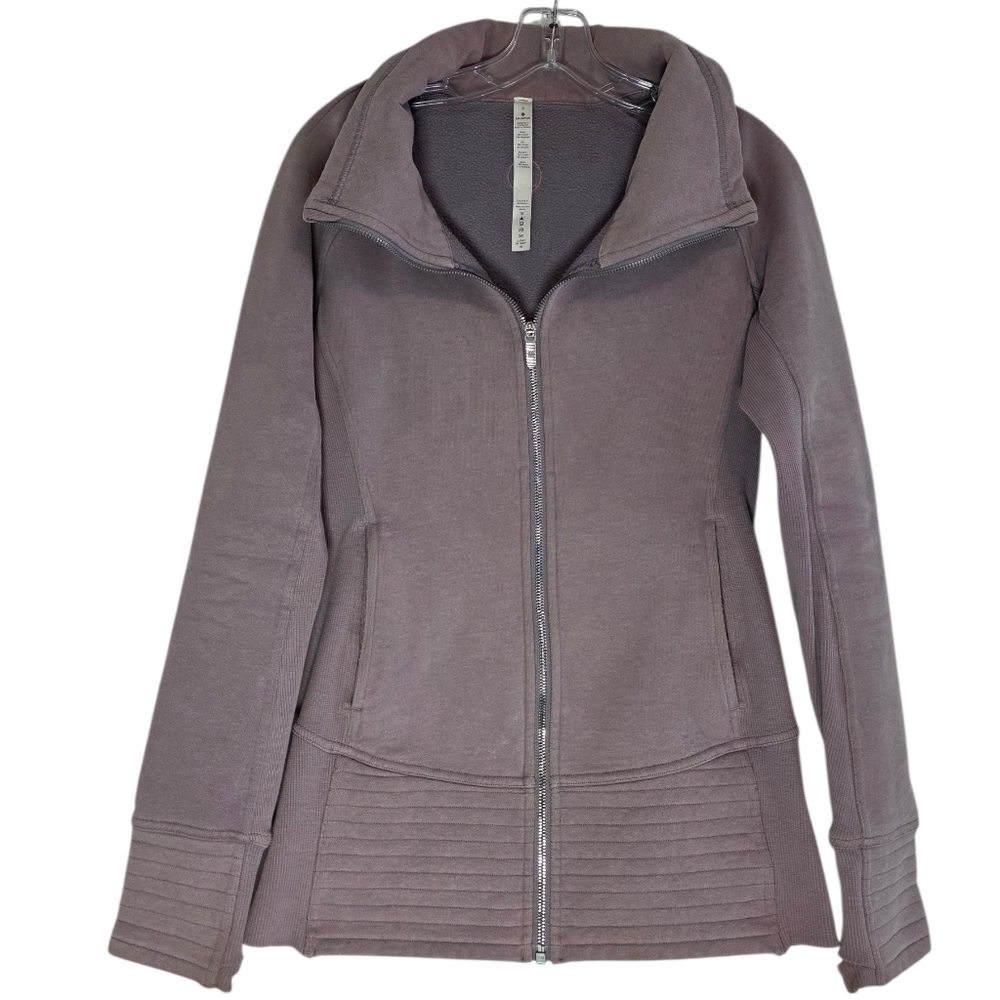 Lululemon Athletica Radiant Jacket II In Violet Verbena Size 8